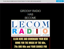 Tablet Screenshot of groovyradio.net